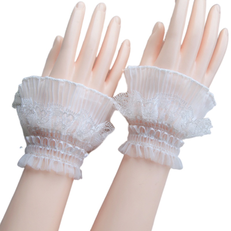 Set 2 Ống Tay Áo Giả Ren Trang Trí Thanh Lịch