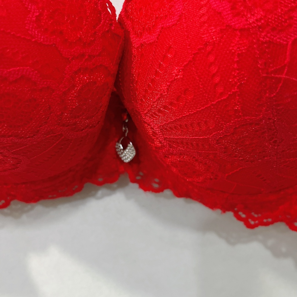 Áo ngực nữ ren mút dày nâng ngực tạo khe SD935 có gọng cúp xéo mềm mịn size 32-34-36 mặc áo dài