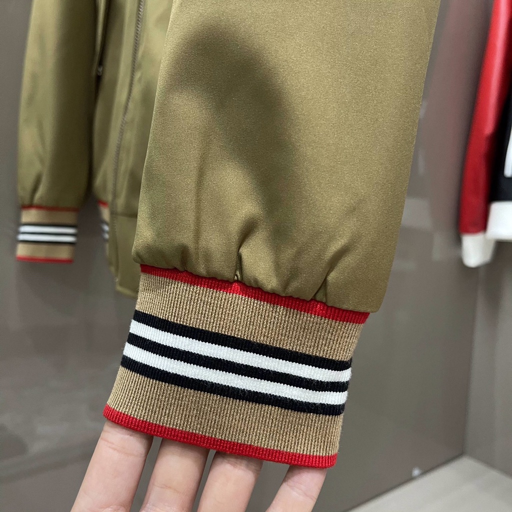 Áo khoác nam thời trang cao cấp Burberry BBR kiểu dáng nam tính, trẻ trung