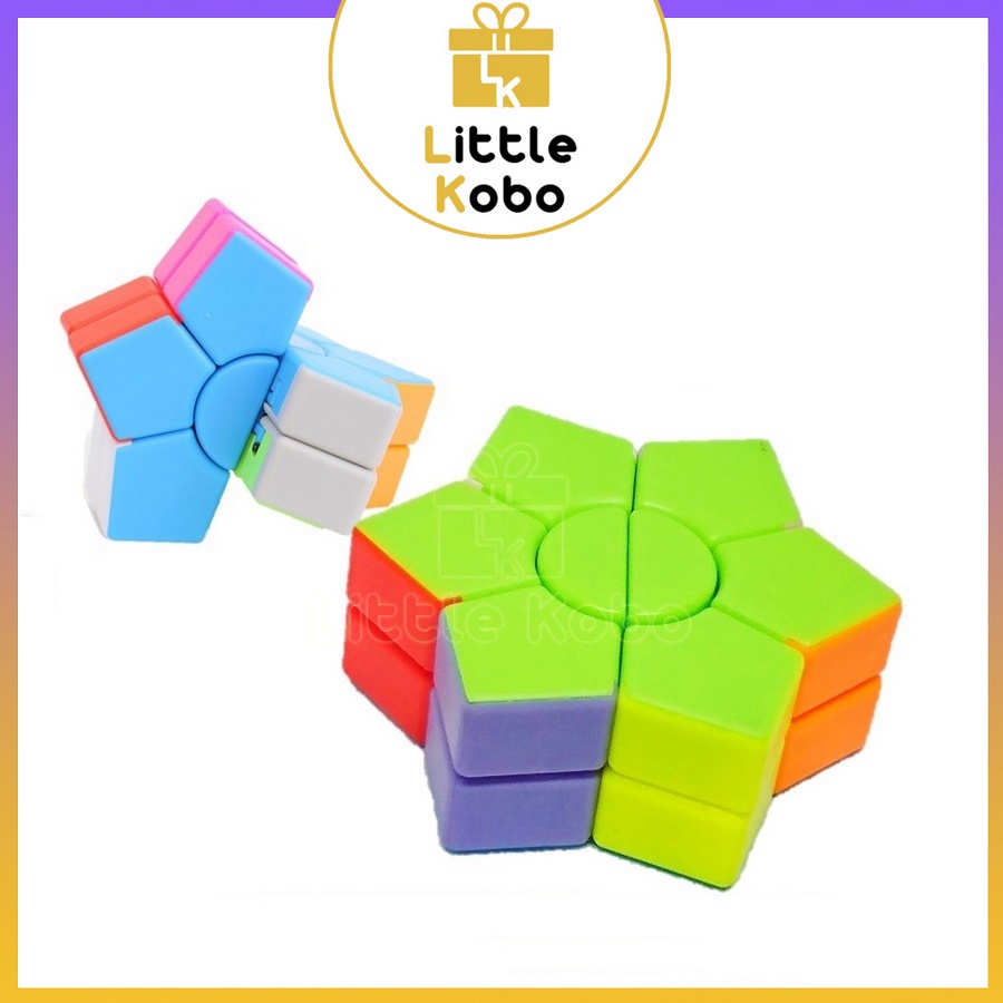 Rubik Biến Thể 2-Layer Super Square-1 Star Stickerless Rubic Đồ Chơi Trí Tuệ