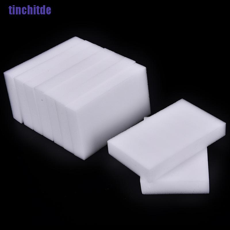 [Tinchitde] Melamine Foam Magic Sponge Eraser Multi-Functional Home Cleaning Cleaner Pad [Tin]