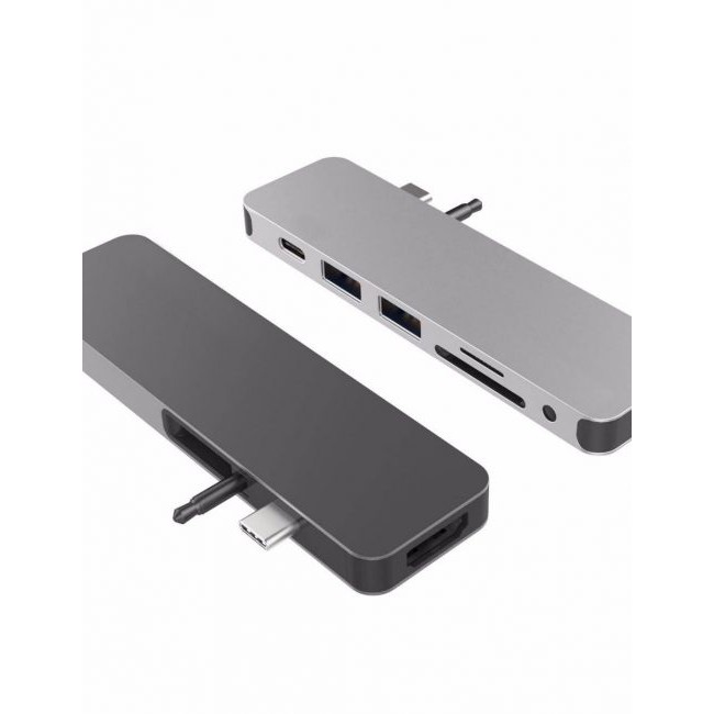 Cổng chuyển HyperDrive SOLO 7 in 1 USB-C Hub For MacBook/PC & Devices (GN21D)