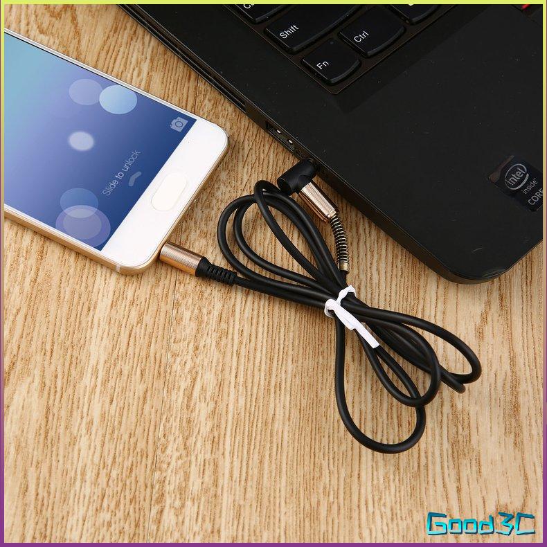 Cáp âm thanh 3.5 mm Jack AUX nam sang Dây cắm vàng cáp