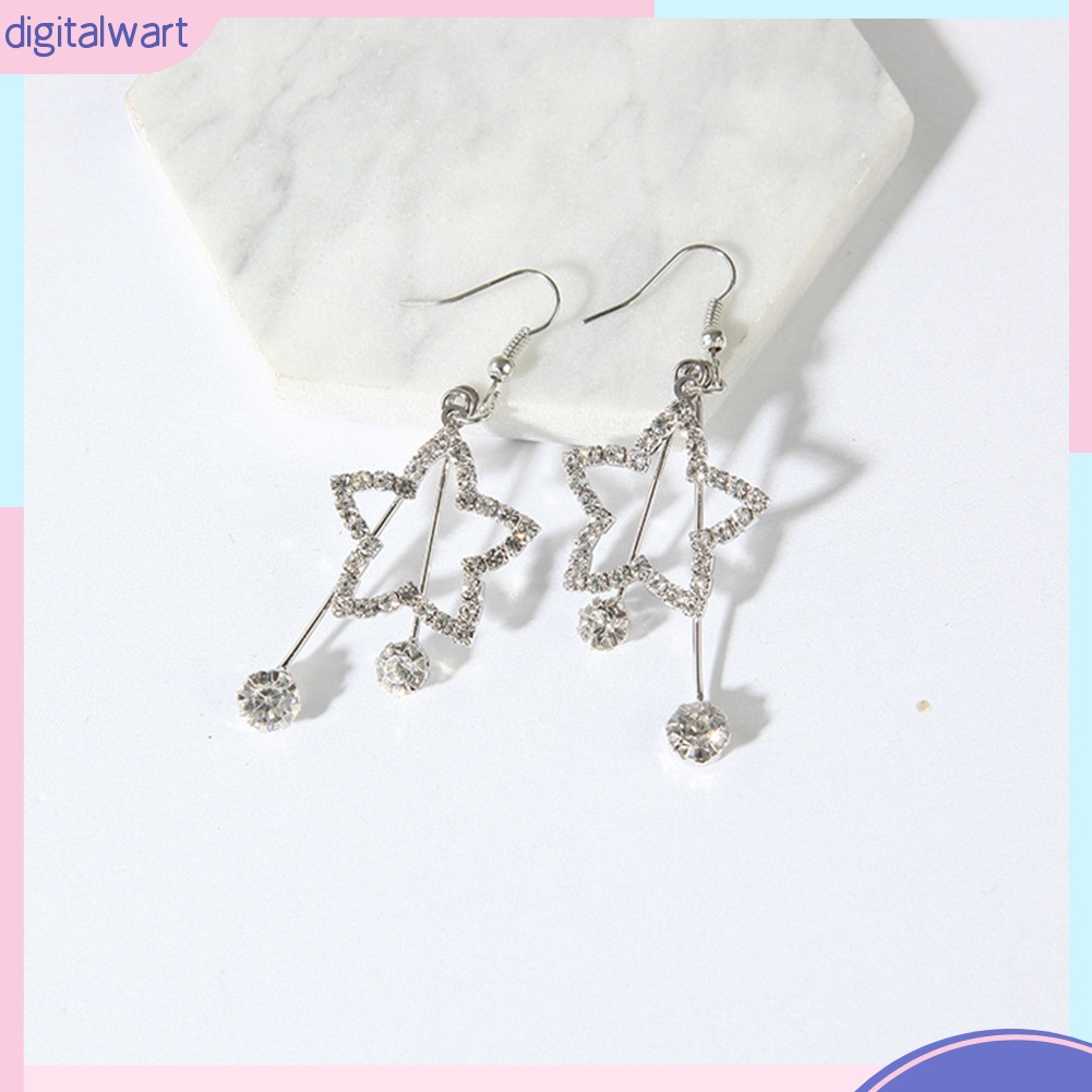 Đôi bông tai họa tiết ngôi sao thời trang cho nữ