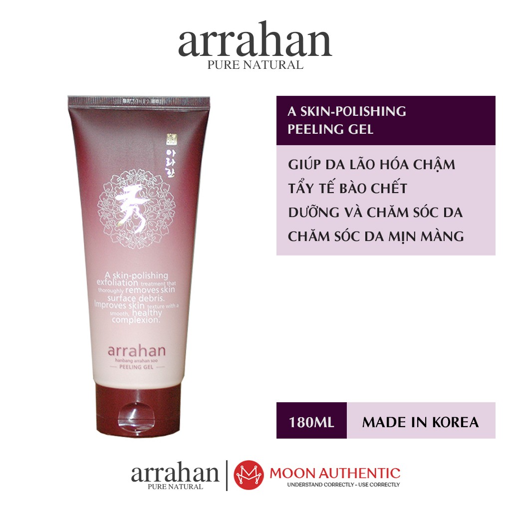 Tẩy da chết Arrahan Đông Y 180ml - Hàn Quốc