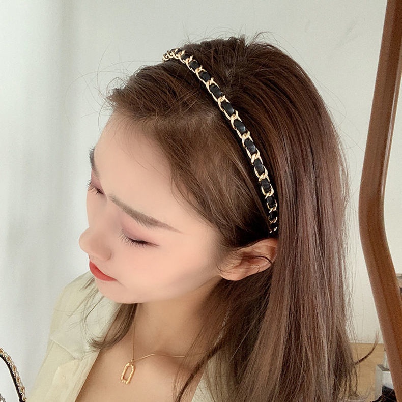 Băng Đô Cài Tóc Vải Mỏng Dáng Ngắn Phong Cách Hàn Quốc Thanh Lịch Thời Trang Mùa Hè Hàng Mới Dành Cho Bạn Nữ