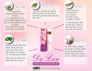 Dung dịch vệ sinh phụ nữ Dạ Lan