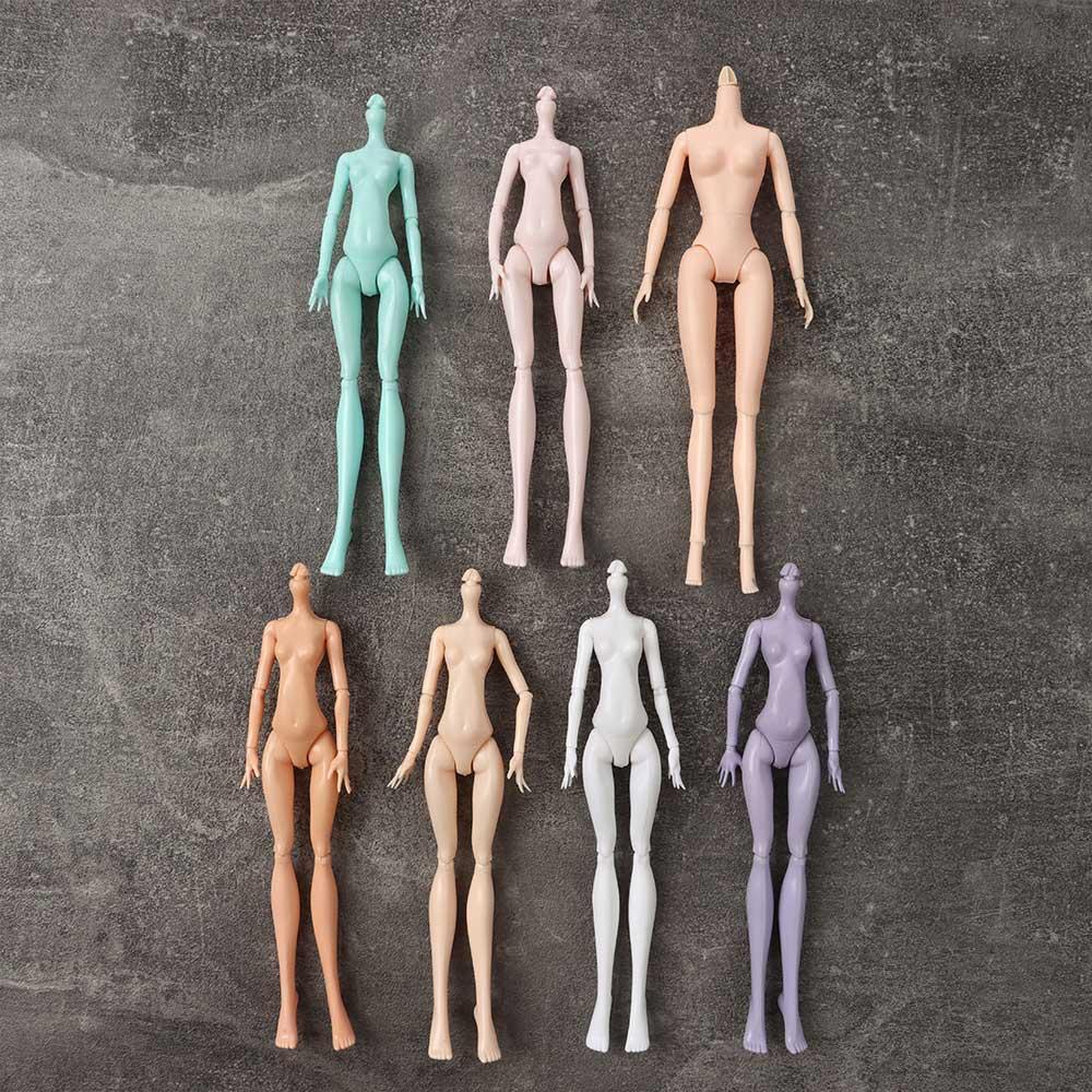 Uumir 30cm cơ thể búp bê nữ / nam cô gái đồ chơi trẻ em món quà xinh đẹp 12/14 khớp di động