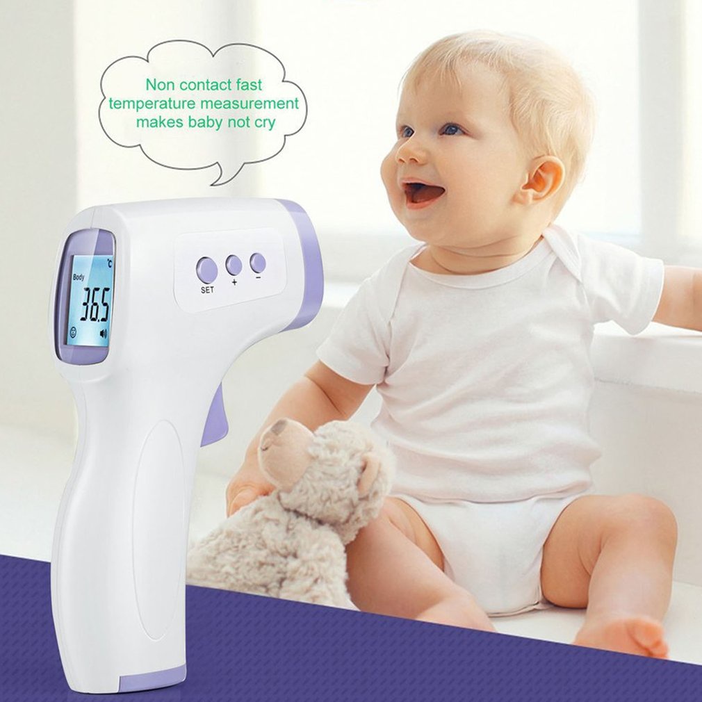 ⭐nhiệt kế  hồng ngoại nhựa ABS màn hình LCD đo nhiệt độ qua trán không cần tiếp xúc