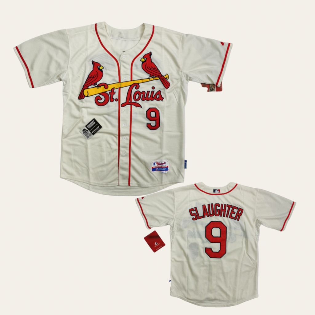 Áo Bóng Chày ¦ St. Louis Cardinals ¦ Nam-Nữ ¦ Streetwear-Unisex-Oversize-BigSize-Hiphop-Kpop ¦ Jersey-Thoáng mát
