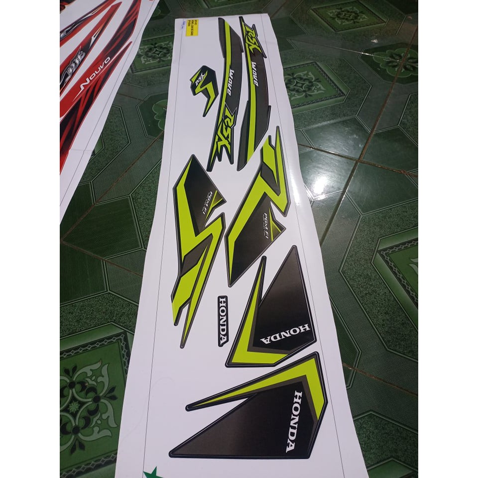 Tem rời wave rsx fi 2019 đen xanh