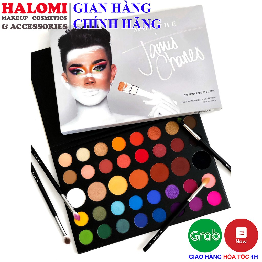 [FREESHIP] Bảng mắt Morphe James Charles Fullsize 39 Ô Chuẩn Màu chính hãng HALOMI odersale