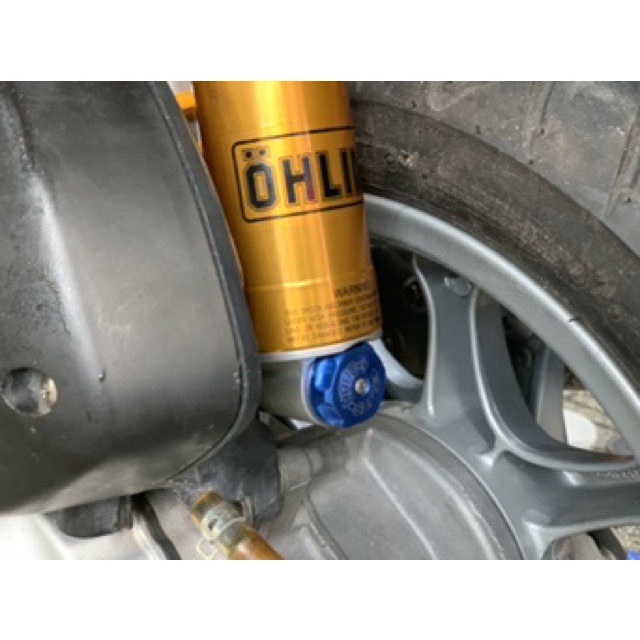 Núm nhôm tăng chỉnh dành cho phuộc Ohlins