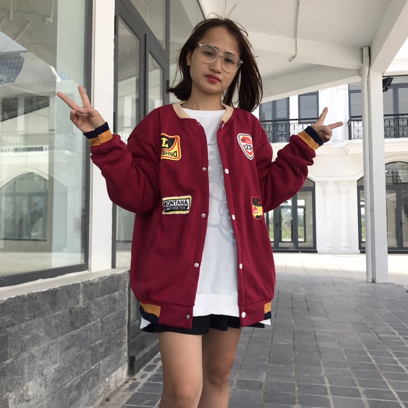 Áo khoác cardigan nam nữ unisex oversize đến 65kg mặc vừa hình in phong cách Hàn Quốc AT 8800