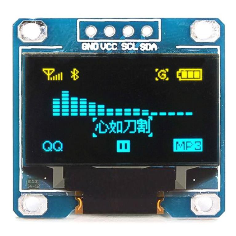 Màn Hình Oled 0.96 Inch Giao Tiếp I2C