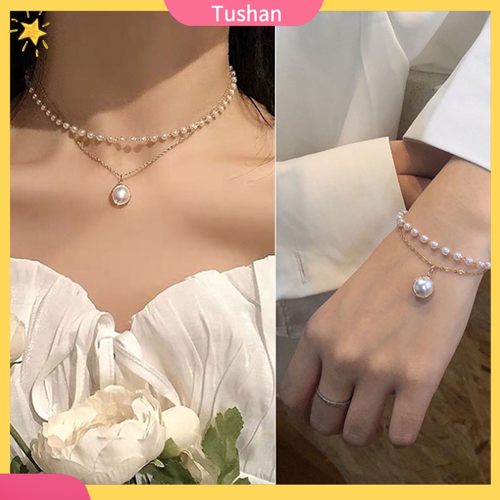 Vòng cổ mặt hình học thoải mái mang đi tiện dụng