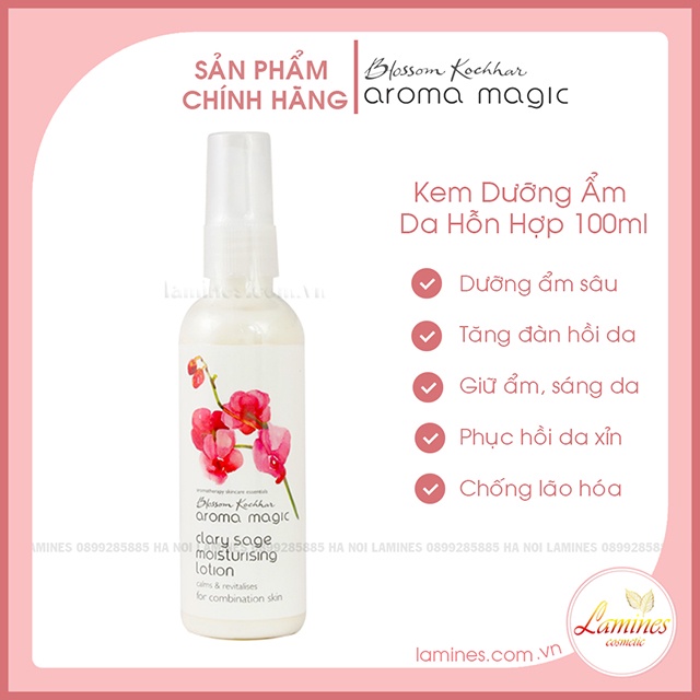 Kem Dưỡng Ẩm Aromamagic Cho Da Hỗn Hợp | Aroma Magic Clary Sage Moisturising Lotion 100ml, 200ml