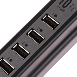 Bộ Chia USB 2.0 có 10 Cổng Đa Tốc Độ Tiện Dụng