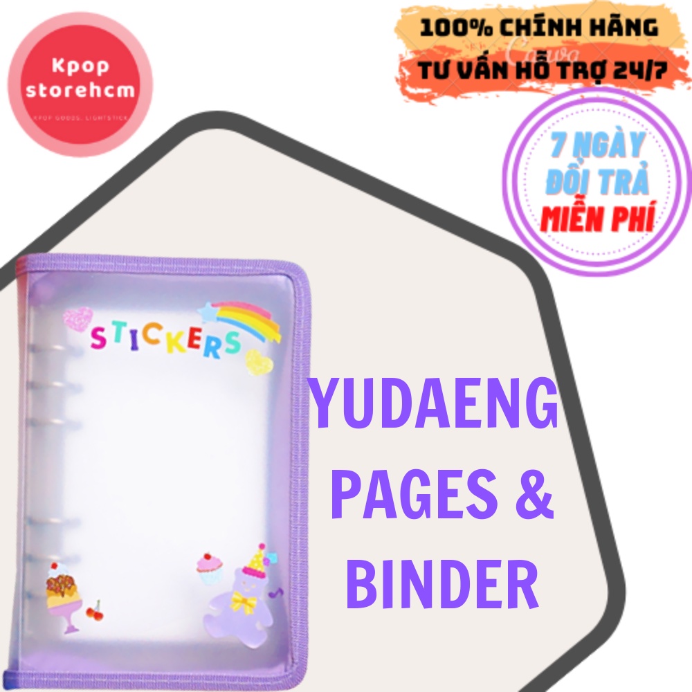 SHEET YUDAENG CHO BÌA A5 6 CÒNG CHÍNH HÃNG HÀN QUỐC