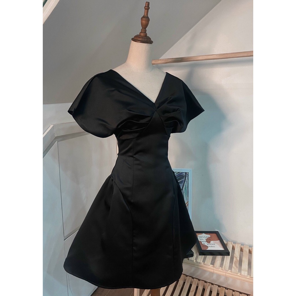 Đầm dự tiệc, dạo phố tay cánh dơi sang chãnh - inna Dress