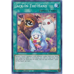 Thẻ bài Yugioh - TCG - Jack-In-The-Hand / MP21-EN209'