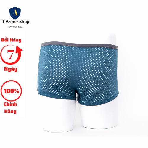 Quần Lót T'ARMOR HỘP 4 CÁI , Quần Lót Nam Boxer Được Thiết Kế Với Dạng Lưới Thông Thoáng , Cực Mát C