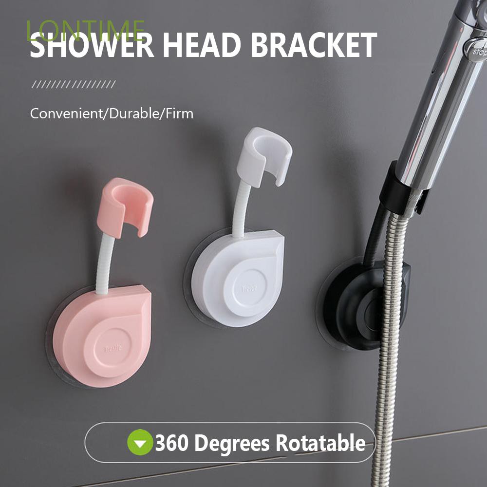 360° Self-adhesive Adjustable Wall Mounted Shower Holder Bathroom Accessories