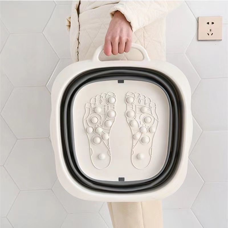 Chậu Rửa Chân Bằng Nhựa Có Thể Gấp Gọn Tiện Dụng Khi Đi Du Lịch | BigBuy360 - bigbuy360.vn
