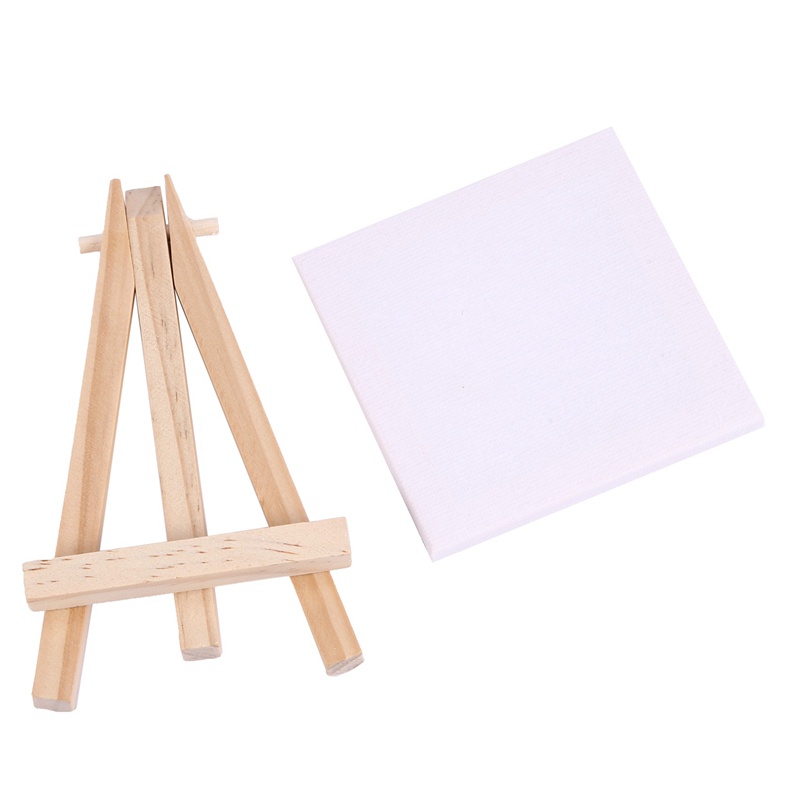 Bộ 24 Tranh Vải Canvas Mini 5 Inch + 3 Inch X3 Inch Tự Vẽ Thủ Công