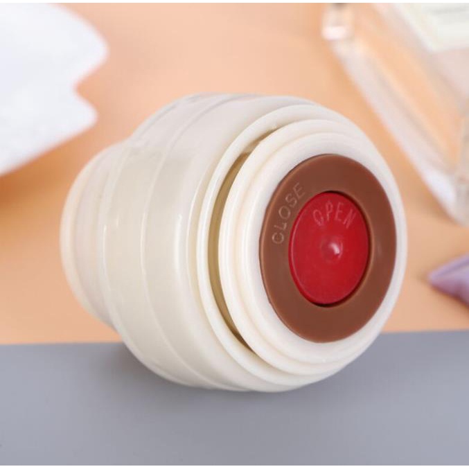 Bình Giữ Nhiệt Nóng Lạnh 500ml Hình Mickey Thiết Kế Đơn Giản Hiện Đại