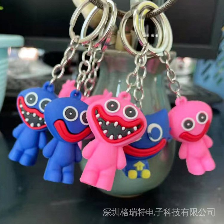 Móc Khóa Hình Các Nhân Vật Trong game Huggy wuggy Nhồi Bông Đáng Yêu