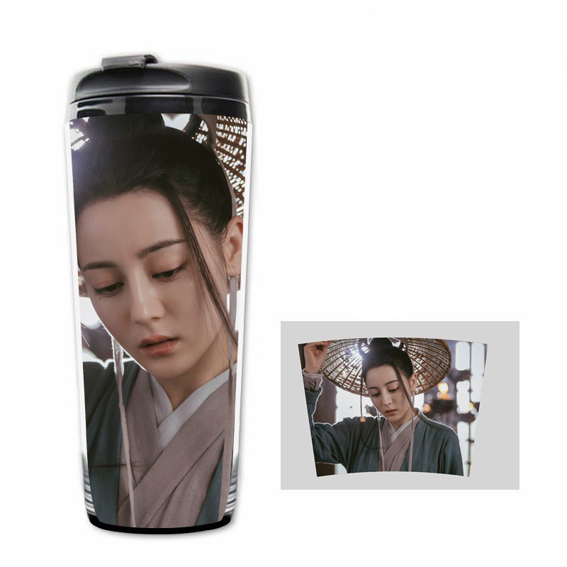 Bình nước IN HÌNH Trường ca hành Địch Lệ Nhiệt Ba Ngô Lỗi dễ thương tiện lợi