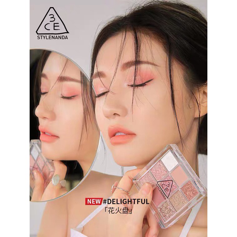 [HOT] ✨Phấn Mắt 3CE Multi Eye Color Palette Clear Layer Edition 8.2g✨