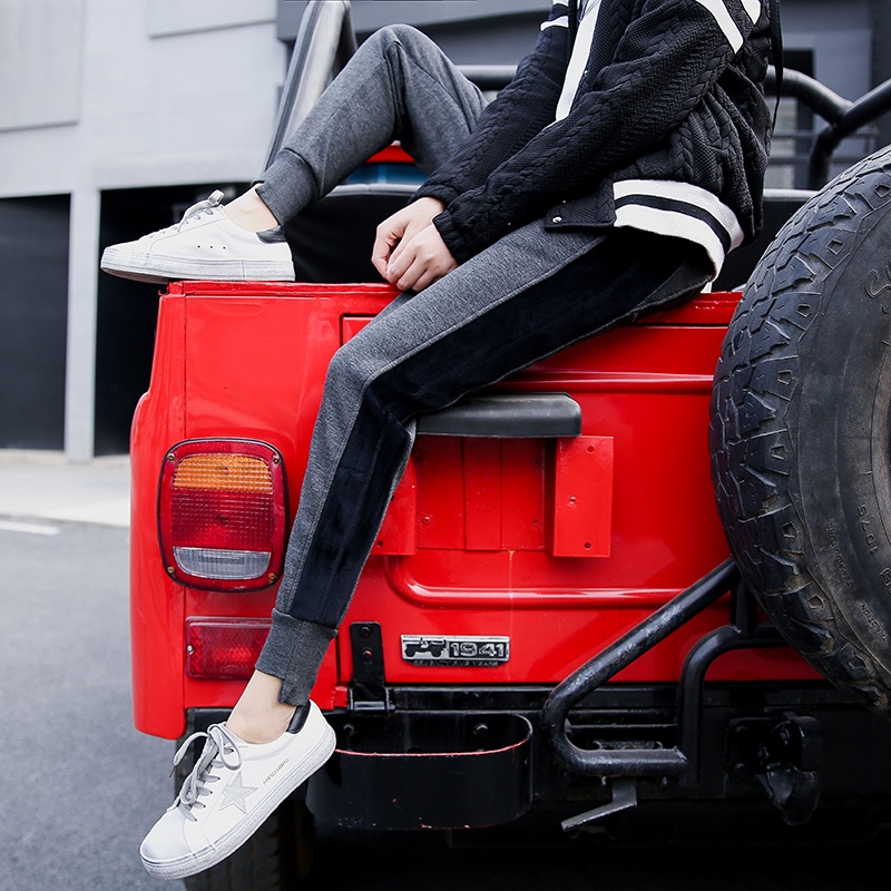 NRVP Quần Len Dài Ống Rộng Phong Cách Hàn Quốc