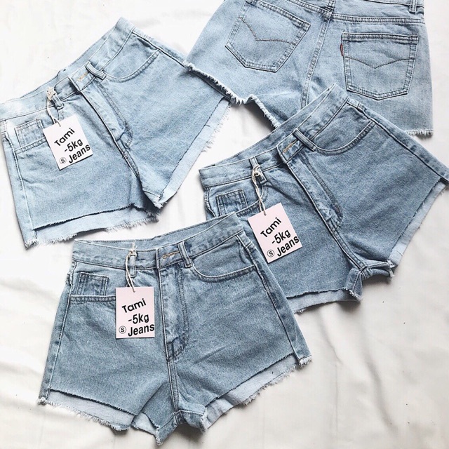 🍭SHORT JEANS KIỂU MỚI +ẢNH THẬT🍭🍒