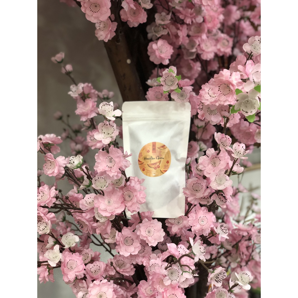 Trà thảo mộc trái cây Nhật Bản Honeydew Green - Trà xanh, dưa lưới, quả mơ