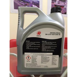 Dầu IDEMITSU DIESEL DH-1/CF-4/CF 15W40 5L