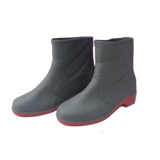 Ủng ngắn màu Xám đỏ