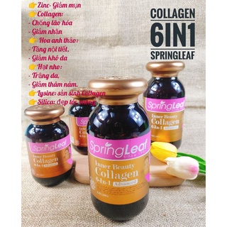 COLLAGEN SPRINGLEAF INNER BEAUTY 6 IN 1 HỘP 180 VIÊN VÀ 90 VIÊN