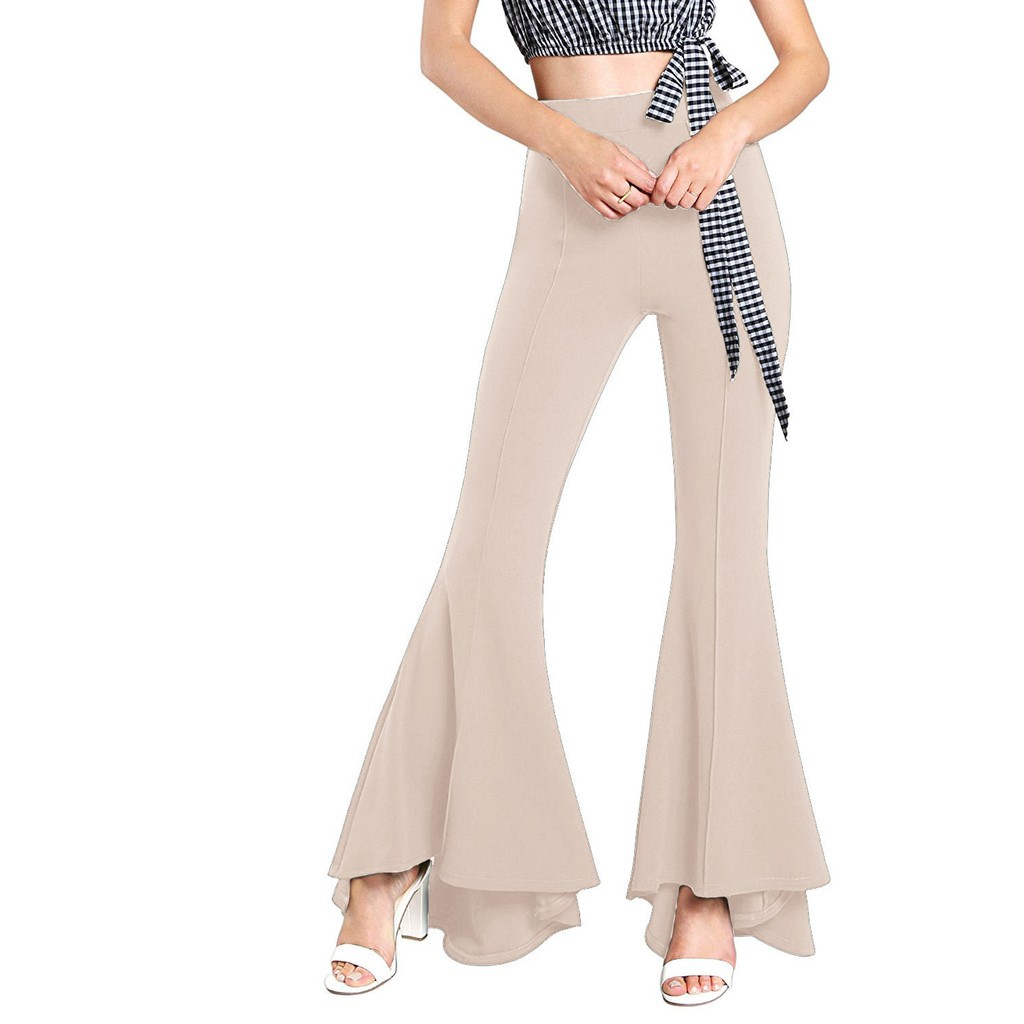 Quần Ống Loe Chất Liệu Co Giãn Thoải Mái | BigBuy360 - bigbuy360.vn