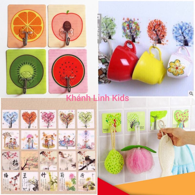 Móc Dán Tường 3D Trang Trí KL0019
