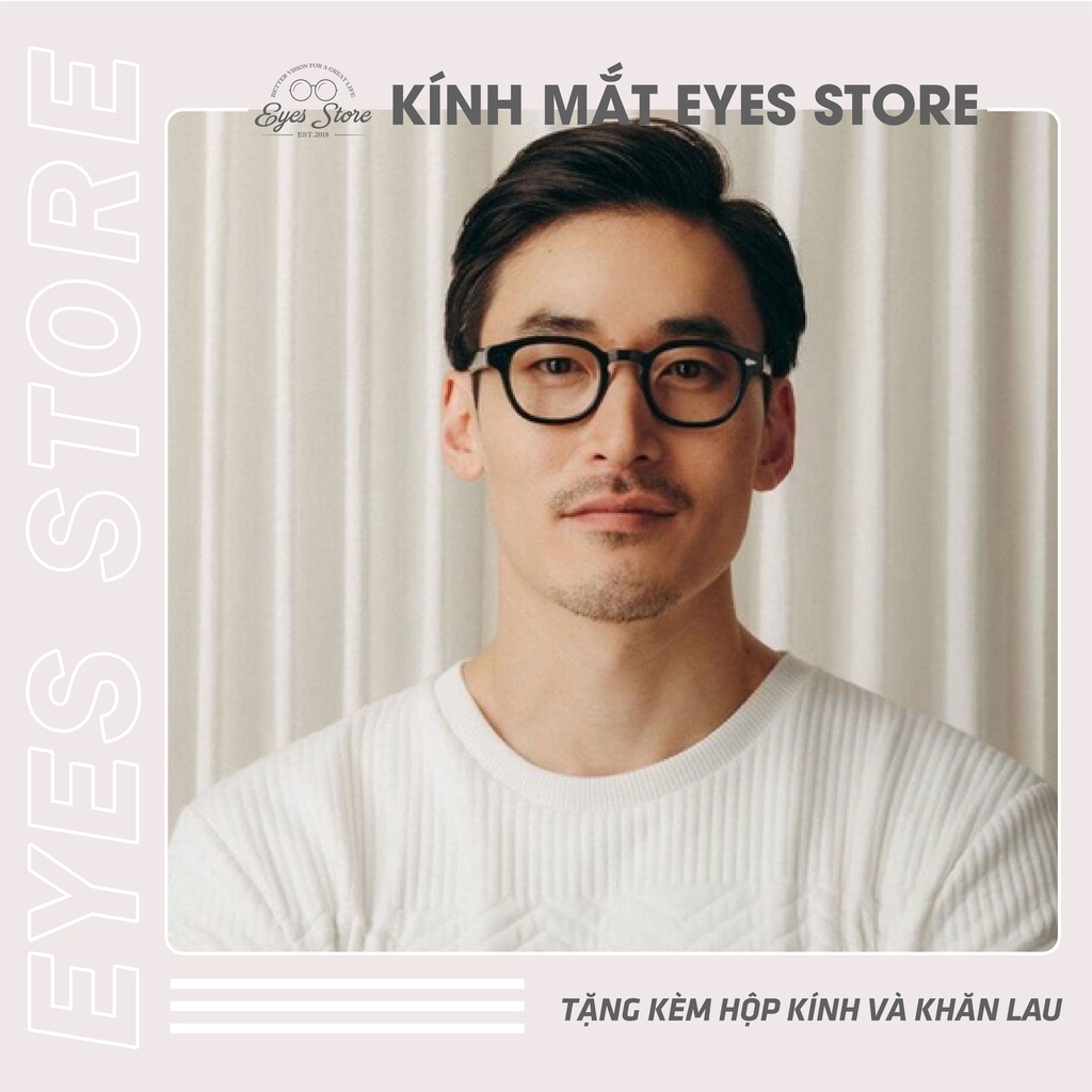 Gọng Kính Cận Nam Nữ EYESSTORE 21021 - Nhựa Lõi Thép
