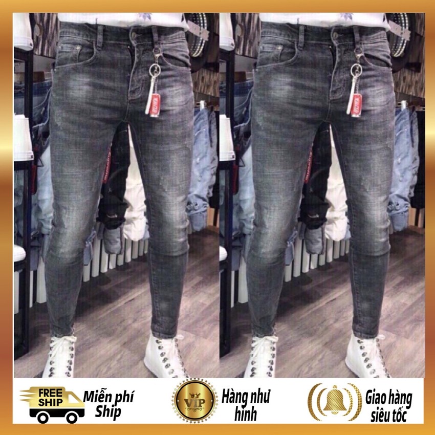 Quần jean nam màu xám cao cấp đẹp giá rẻ,quần bò taka 30 | BigBuy360 - bigbuy360.vn