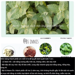 [ CHUẨN AUTH ] MẶT NẠ BẠC HÀ OLIVE YOUNG