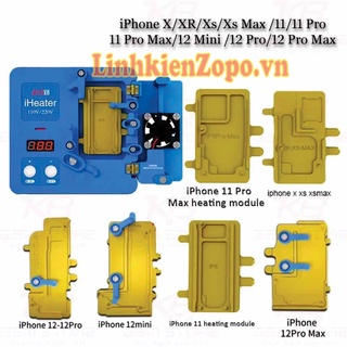 Bộ đế nhiệt và khuôn tách ghép main aixun iheater 10 in 1 hỗ trợ từ ipx – 12promax