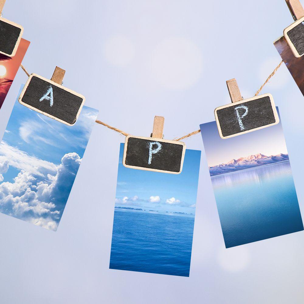 Set 1 / 10 Bảng Đen Viết Phấn Mini DIY Đa Ứng Dụng