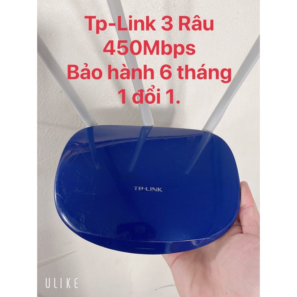 Bộ Phát WiFi TpLink 3 Râu 886N Xuyên Tường Giá Rẻ Vô Địch Tốc Độ 450Mbps