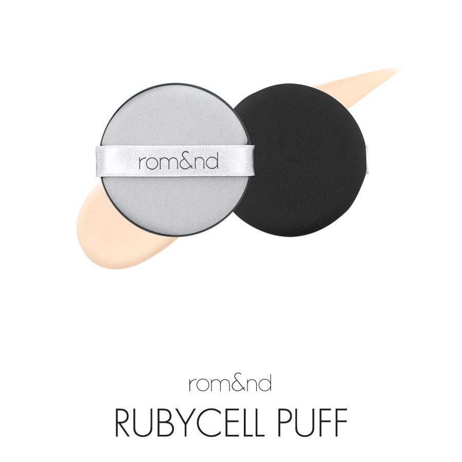 [Rom&amp;nd] Mút đánh phấn nước Hàn Quốc Romand Cushion Puff Gray - 2 pcs