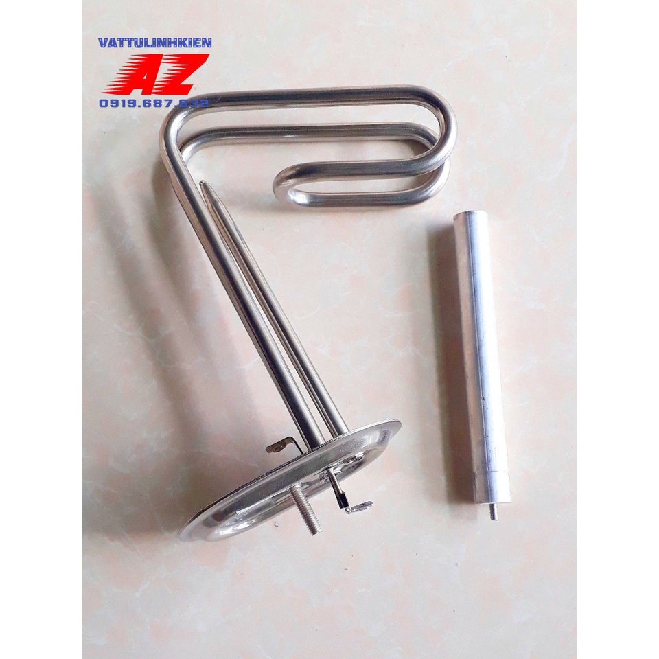 Bộ linh kiện ruột đốt Bình nóng lạnh ARISTON bát bè  x  + Thanh magie 4 mm