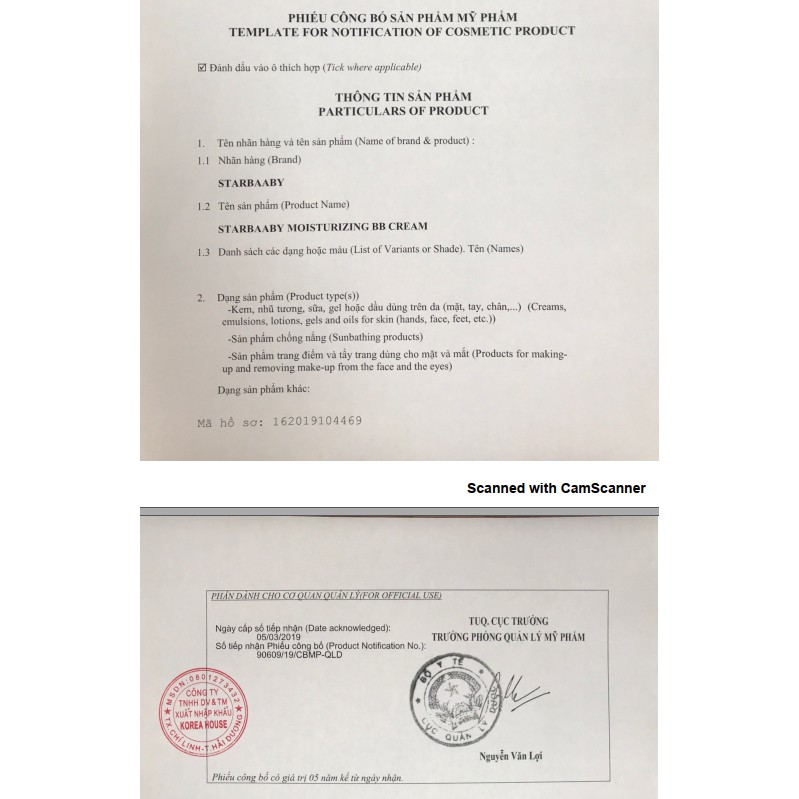 Kem nền chống nắng dưỡng ẩm MOISTURIZING BB Cream Starbaaby Mỹ Phẩm Hàn Quốc 50ml | BigBuy360 - bigbuy360.vn